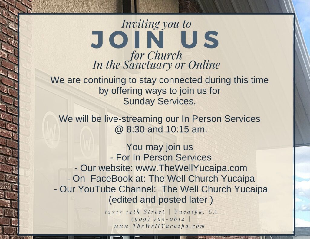 Events At The Well - church in Yucaipa CA l The Well Church